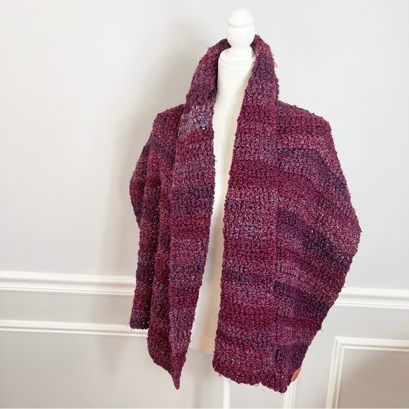 Chunky Knit/Crochet Scarf - Picture 2 of 9